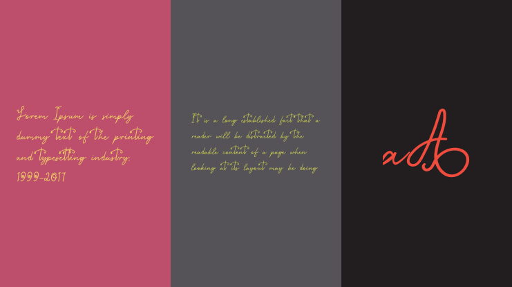 HeyFlamingo Font