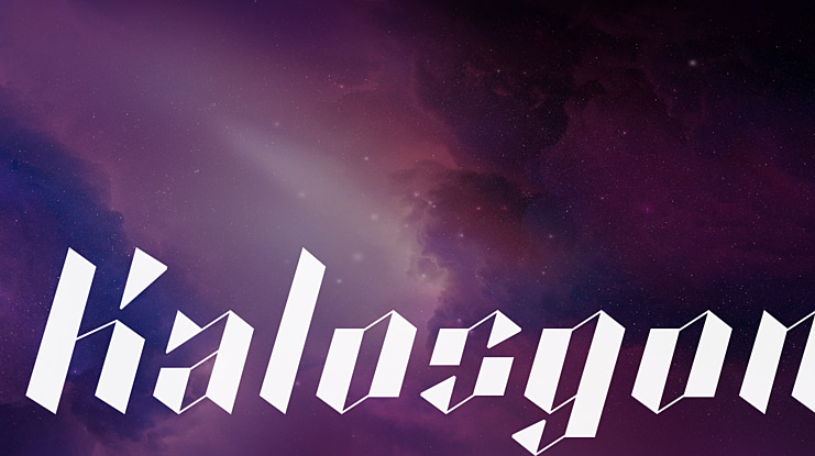 Kalosgon Font Family