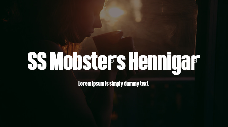 SS Mobsters Hennigar Font