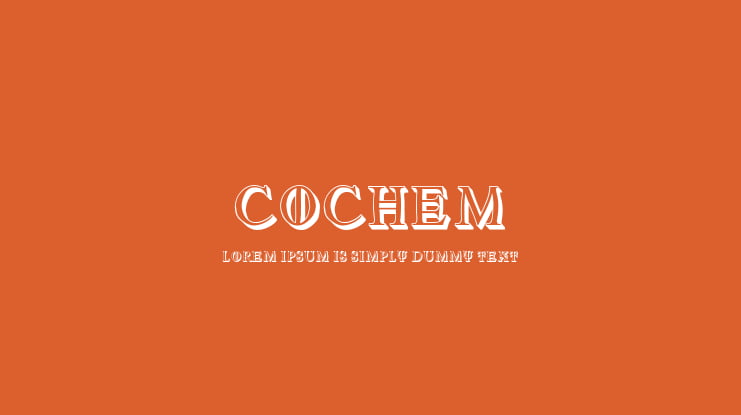 Cochem Font