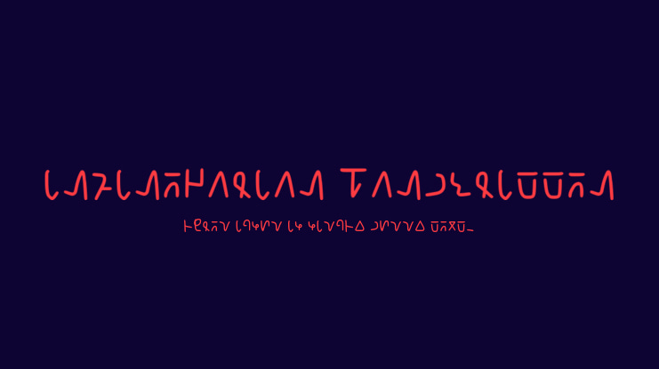 Infinegarian Handwritten Font