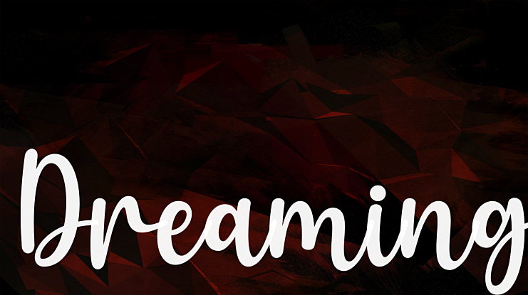 Dreaming Font
