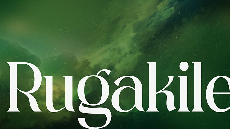Rugakile Font