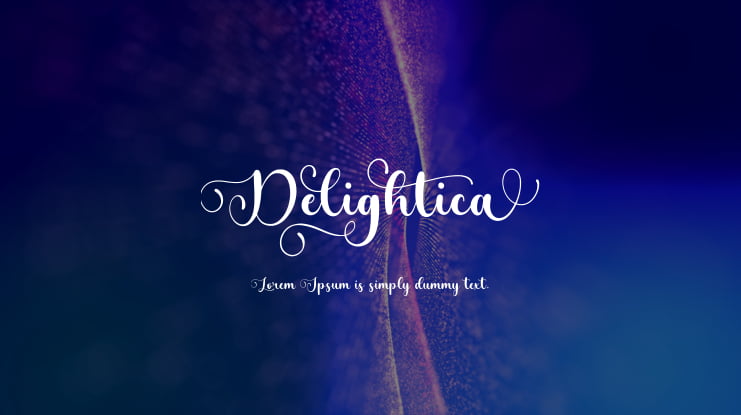 Delightica Font