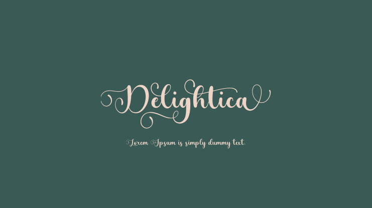 Delightica Font