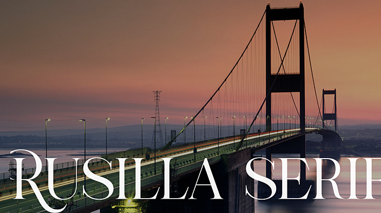 Rusilla serif Font Family