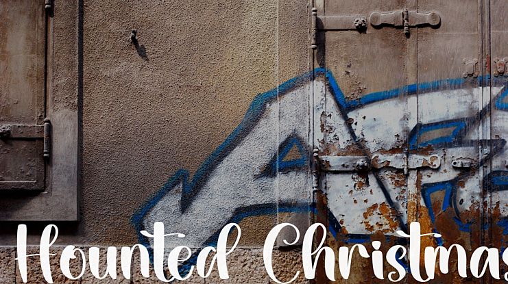 Hounted Christmas Font