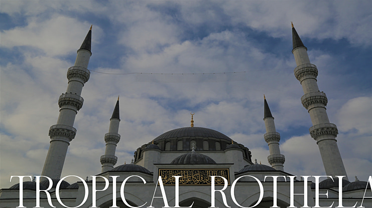 TROPICAL ROTHELA Font