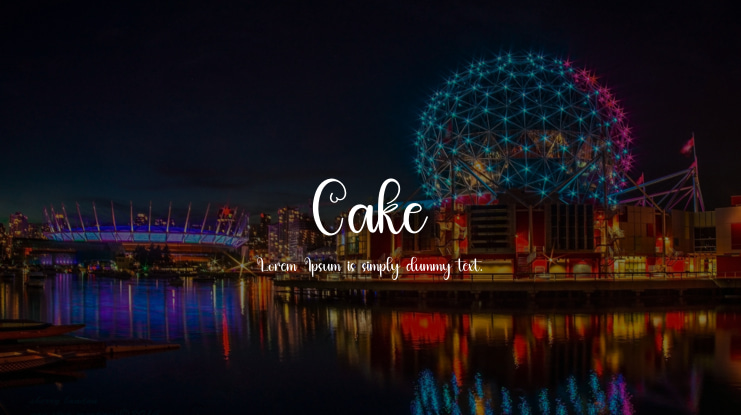 Cake Font
