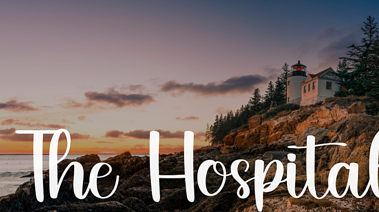 The Hospital Font