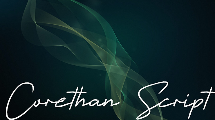 Corethan Script Font