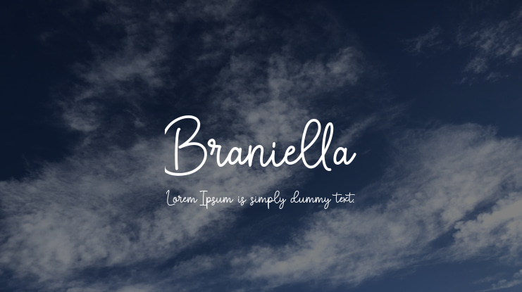 Braniella Font