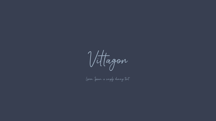 Vittagon Font