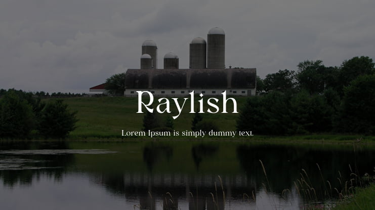 Raylish Font