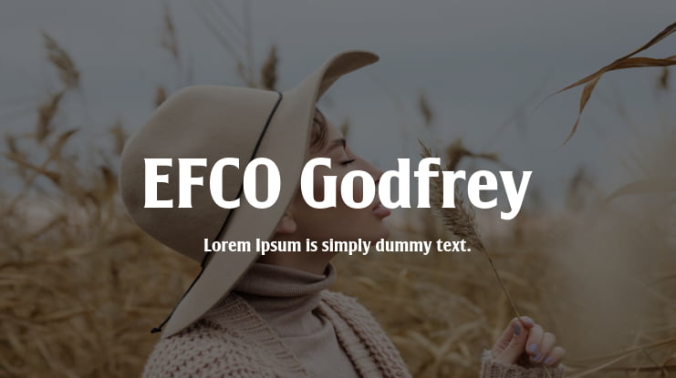 EFCO Godfrey Font