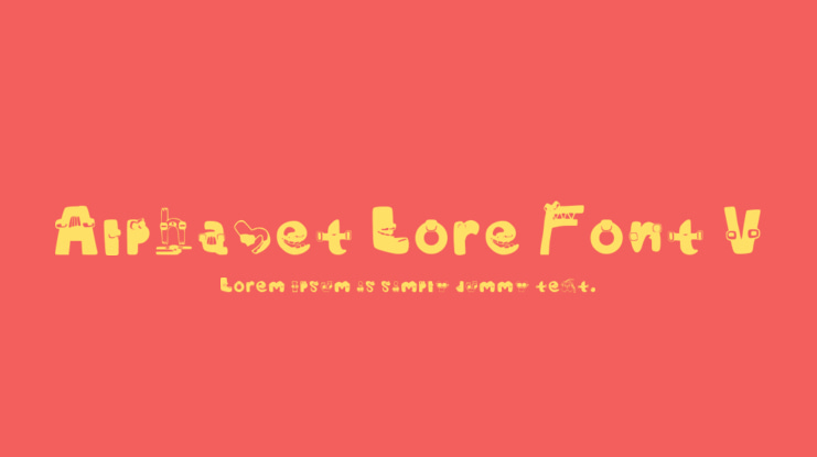 Alphabet and Number Lore Font : Download Free for Desktop & Webfont