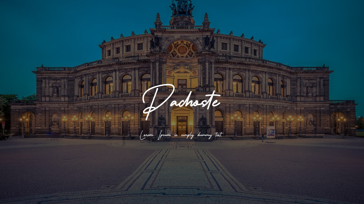 Pachoste Font