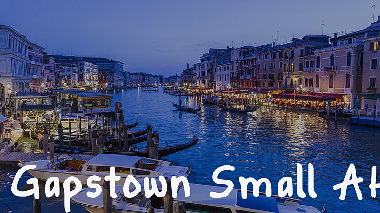 Gapstown AH Font Family