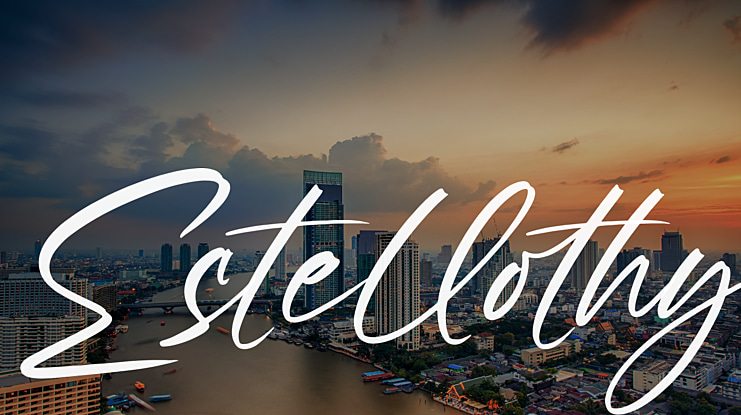 Estellothy Font