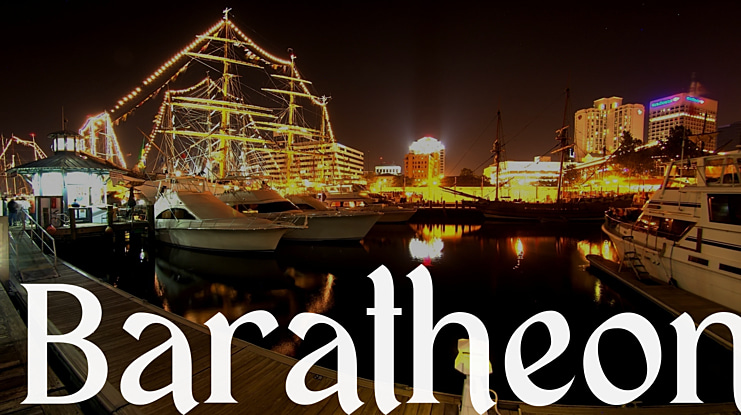 Baratheon Font