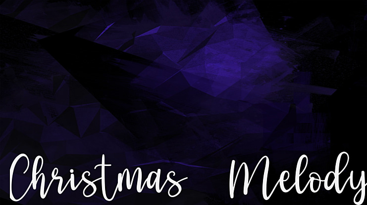 Christmas  Melody Font