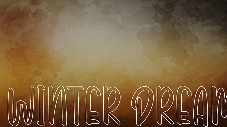 WINTER DREAM Font