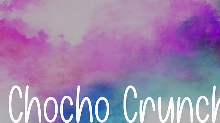 Chocho Crunch Font : Download Free for Desktop & Webfont