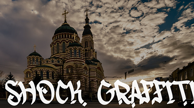 Shock Graffiti Font