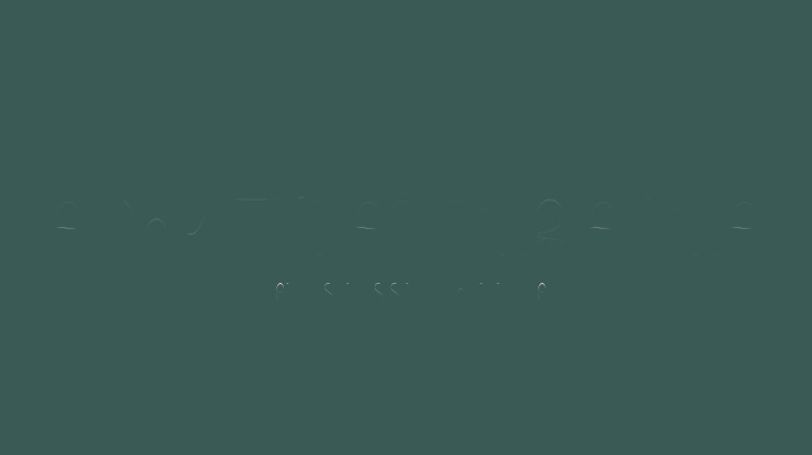 Melody Tunes Single Line Font