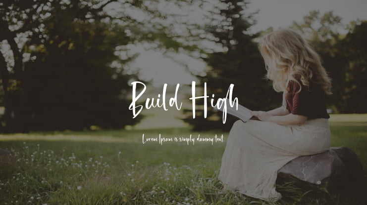 Build High Font