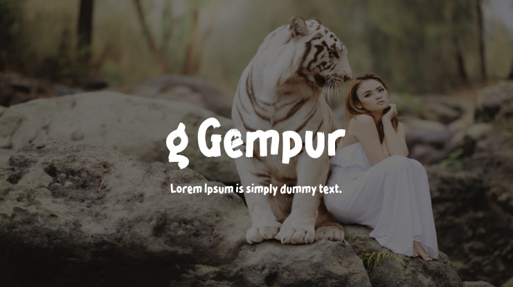 g Gempur Font