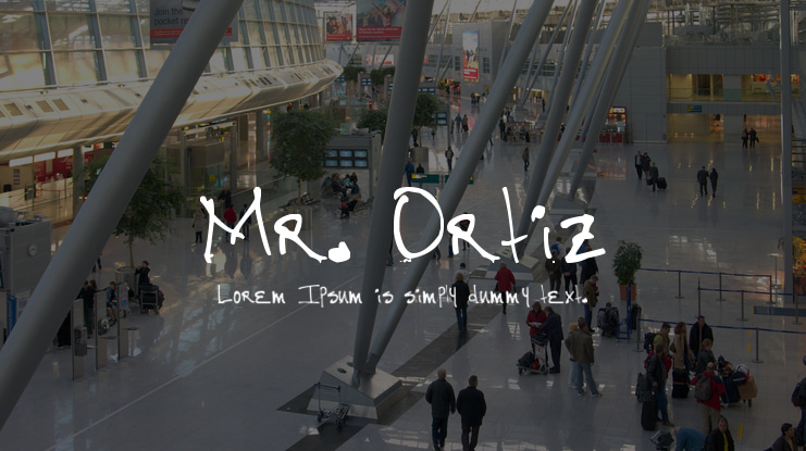 Mr. Ortiz Font