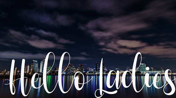 Hello Ladies Font