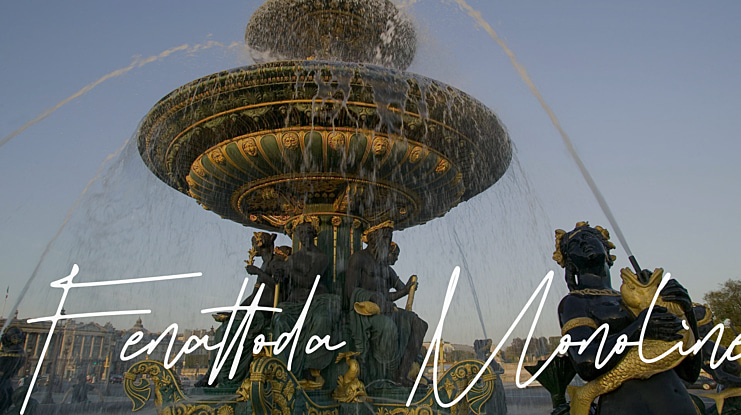 Fenattoda Monoline Font