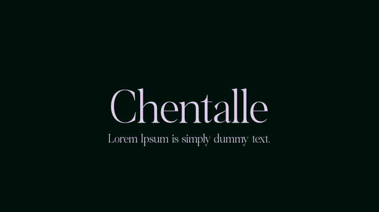 Chentalle Font