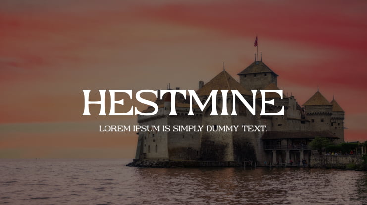 HESTMINE Font