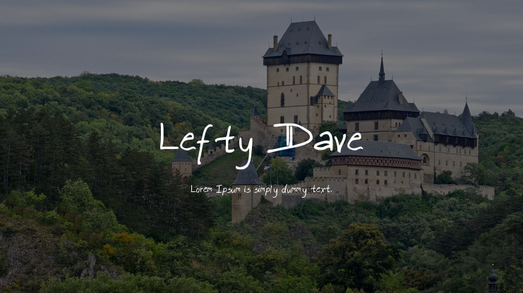 Lefty Dave Font