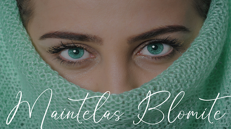 Maintelas Blomite Font