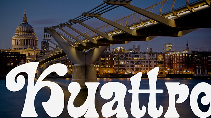 Kuattro Font
