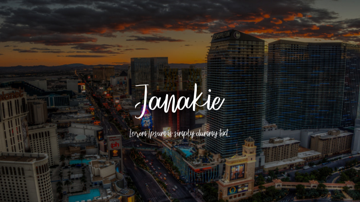 Janakie Font