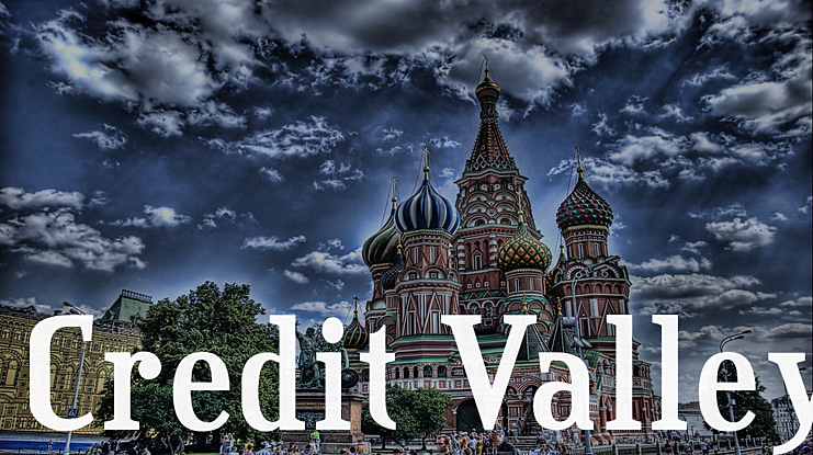 Credit Valley Font Family