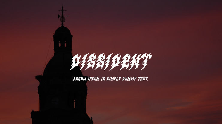 Dissident Font