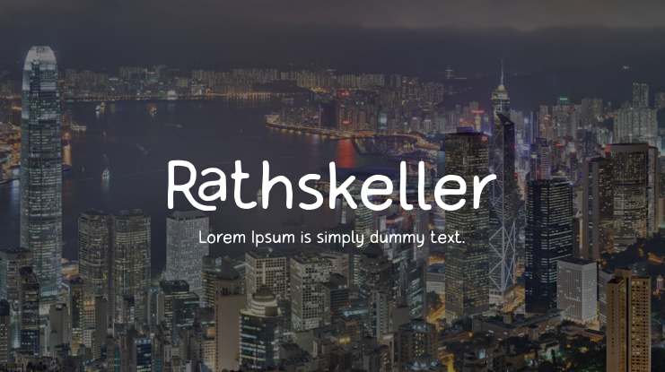 Rathskeller Font