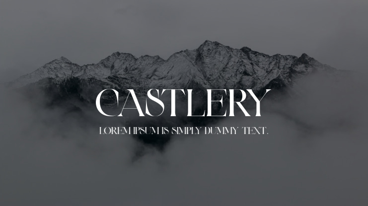 Castlery Font