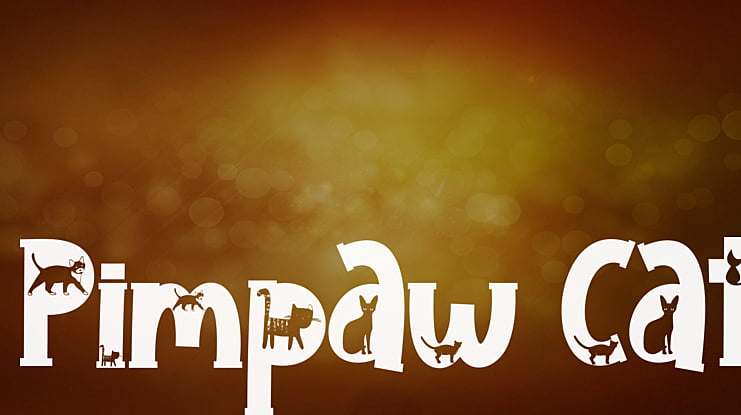 Pimpaw Cat Font