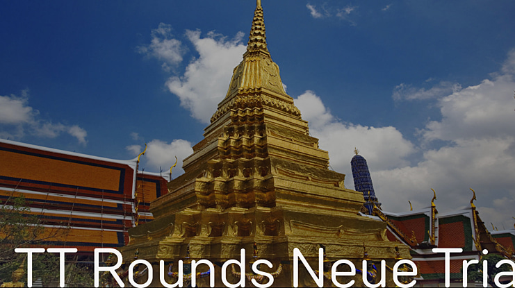 TT Rounds Neue Trial Font Family