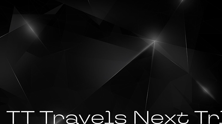 TT Travels Next Trl Font Family
