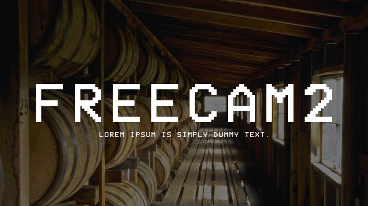 freecam2 Font