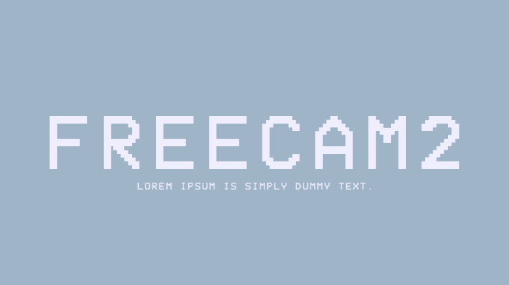 freecam2 Font