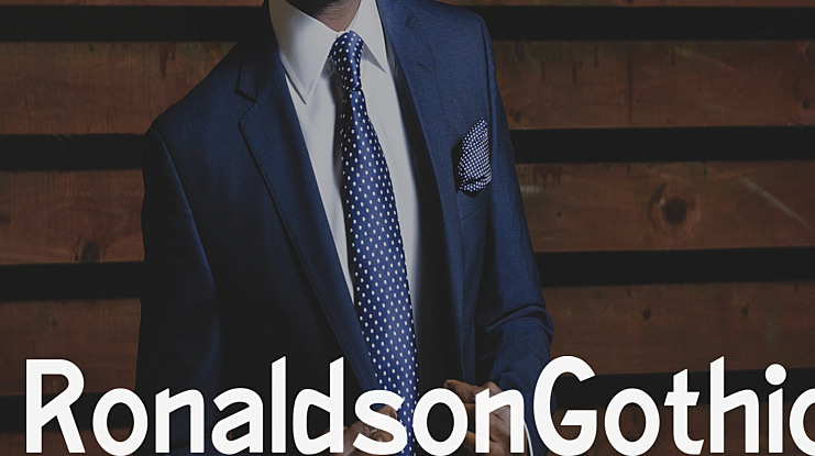 RonaldsonGothic Font Family